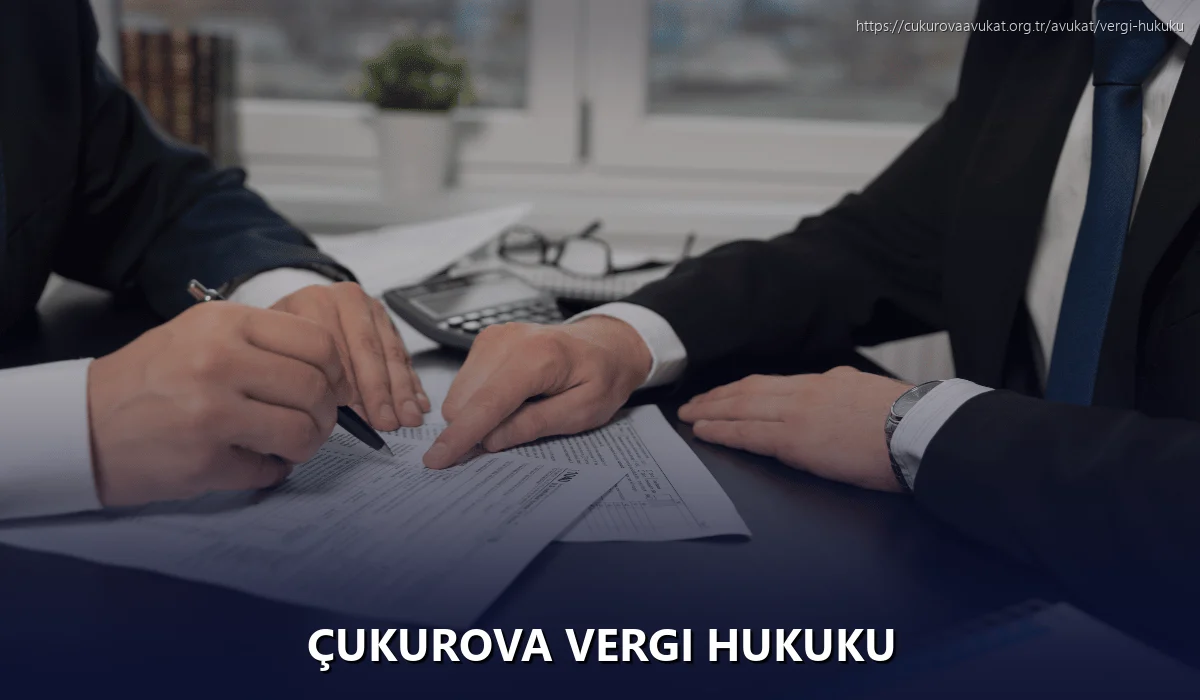Çukurova Vergi Hukuku